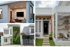8 Desain Rumah di Lahan Bekas Kontrakan 2025, Kecil tapi Tetap Stylish dan Nyaman Dihuni