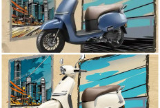 Yamaha Fuzzy 125 Tampil Mewah, Skutik Retro Ini Punya Teknologi Hybrid dan Harga Rp30 Jutaan