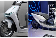 Honda SC e Concept: Skuter Listrik Bergaya Klasik Modern dengan Sistem Baterai Tukar