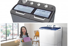 Lebih Murah dan Tangguh? Ini Kelebihan serta Kekurangan Mesin Cuci 2 Tabung untuk Keluarga