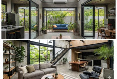 Desain Rumah Industrial Minimalis 2026: Perpaduan Semen Ekspos, Besi Hitam, dan Rahasia Pencahayaan Alami!