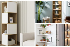 5 Model Rak Sudut Minimalis dan Trik Menatanya Agar Ruang Tamu Tampak Mewah