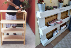 Rak Sepatu Kreatif untuk Rumah Sempit, Simpel dan Fungsional!