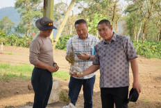 Kapolres : Dukung Pagar Alam Sentra Bawang Putih di Sumsel