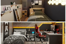 8 Inspirasi Desain Kamar Cowok Modern, Maskulin, dan Nyaman untuk Aktivitas Sehari-hari