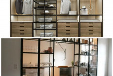 Inspirasi Lemari Kaca Modern yang Bikin Interior Rumah Tampak Lapang dan Rapi