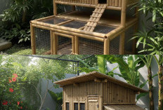 9 Desain Kandang Ayam Sederhana dari Bambu Bekas bagi Pemula, Ideal untuk Ruang Kecil