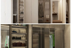 Tampil Rapi dan Estetis: Lemari Pakaian Minimalis Modern untuk Interior Rumah