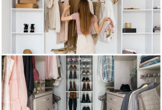 Kamar Sempit? Intip Ide Walk-In Closet yang Bikin Ruangan Tetap Lega