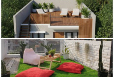 7 Ide Desain Rooftop Minimalis Rumah 2 Lantai yang Bikin Betah Nongkrong Seharian!