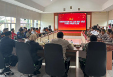 Polres Pagar Alam Gelar Rakor Lintas Sektoral, Matangkan Pengamanan Libur Nataru 