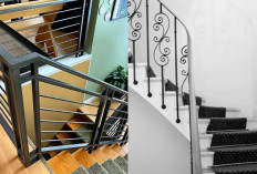 Model Railing Tangga Minimalis Estetik yang Bikin Tampilan Rumah Makin Stylish!