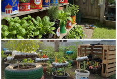 Sulap Barang Bekas Jadi Kebun Cantik: 7 Inspirasi Unik yang Murah, Hijau, dan Menenangkan