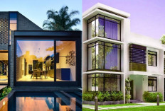 Inspirasi Rumah Kaca Depan Minimalis 2026, Hunian Terang dan Aesthetic!