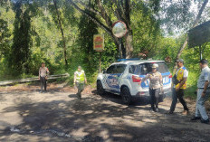 Ditlantas Polda Sumsel Tinjau Jalan Rusak di Pagar Alam