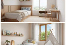 Kamar Tidur Anak Minimalis: Ruang Rapi, Nyaman, dan Siap Ikuti Tumbuh Kembang Si Kecil!