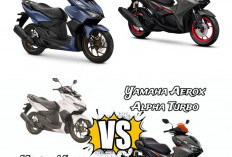 Perbandingan Yamaha Aerox 155 vs Honda Vario 160, Pilih Sporty atau Praktis?