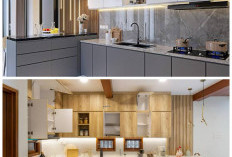Inspirasi Rak Dapur Minimalis Dekat Kompor, Bikin Area Masak Lebih Rapi dan Modern!
