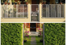 9 Model Pagar Rumah Kecil di Desa yang Memberikan Kesan Luas dan Modern di Tahun 2026