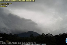 Gunung Dempo Tunjukkan Aktivitas Tremor Menerus: Wisatawan Dilarang Mendekat ke Kawah dalam Radius Bahaya