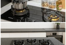 Tampilan Dapur Naik Kelas! Pilihan Kompor Tanam Modern yang Rapi dan Fungsional