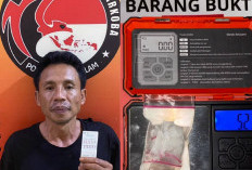 Pengedar Narkotika Ini Sembunyikan Sabu di Balkon Rumah