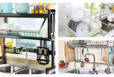 Rak Piring Wastafel: Rahasia Dapur Rapi dan Bebas Becek