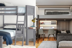 Model Tempat Tidur Tingkat Minimalis Hemat Ruang untuk Hunian Modern!