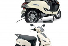 Skuter Listrik Stylish Harga Terjangkau, Ini Keunggulan Suzuki e-Access dengan Jarak Tempuh 95 Km