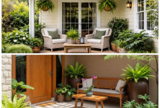 12 Pilihan Warna Cat Teras Agar Menyatu dengan Kebun, Ciptakan Suasana Harmonis dan Alami