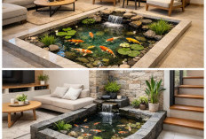5 Ide Desain Kolam Ikan di Dalam Ruang Tamu: Bikin Suasana Adem dan Jadi Spot Healing Paling Berkelas