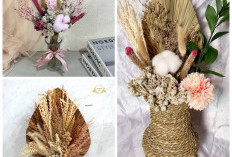 Meja Tamu Makin Instagramable! 5 DIY Dekorasi Bunga Kering yang Estetik dan Awet Bertahun-Tahun!