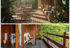 Teras Rumah Makin Estetik! 5 Ide Dekorasi Nuansa Kayu yang Memberi Kesan Hangat dan Mewah