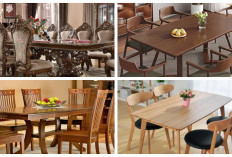 Sentuhan Berkelas: 9 Inspirasi Meja Makan Kayu Jati untuk Nuansa Mewah di Rumah