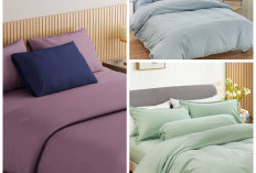 Kamar Terasa Sempit? Ini 7 Warna Sprei yang Bikin Ruang Tidur Tampak Lebih Luas dan Cerah!