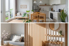 Ide Desain Partisi Estetik untuk Memisahkan Ruang Sempit agar Tetap Nyaman dan Fungsional