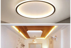 Pilihan Lampu Plafon Modern untuk Ruang Tamu, Tampilan Rumah Jadi Lebih Elegan