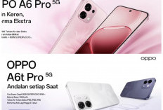 OPPO A6t Pro 5G Resmi Meluncur, Baterai 7000 mAh Diklaim Tahan Hingga 2 Hari!