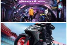 Yamaha Aerox Connected, Skutik Sporty Favorit Anak Muda yang Dilengkapi Fitur Canggih