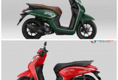 Honda Genio 110cc: Motor Stylish Irit BBM yang Lincah untuk Aktivitas Sehari-hari!