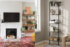 Rak Dinding untuk Ruang Tamu Kecil, Solusi Cerdas agar Terlihat Lebih Luas!