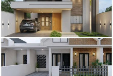Inspirasi Model Rumah Minimalis Modern Tampak Depan Terbaru, Simpel tapi Tetap Estetik