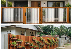 Pagar PVC Minimalis Lagi Tren di Kampung, Murah, Awet, dan Bikin Rumah Tampak Lebih Modern!