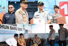 Wako - Kapolres Tinjau Pospam Nataru 2025, Pastikan Kesiapan Personel dan Kelengkapan Pengamanan