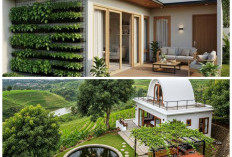 Tinggal di Lahan Terbatas, Tetap Sejuk: Ide Rumah Kecil dengan Kebun dan Teras Samping
